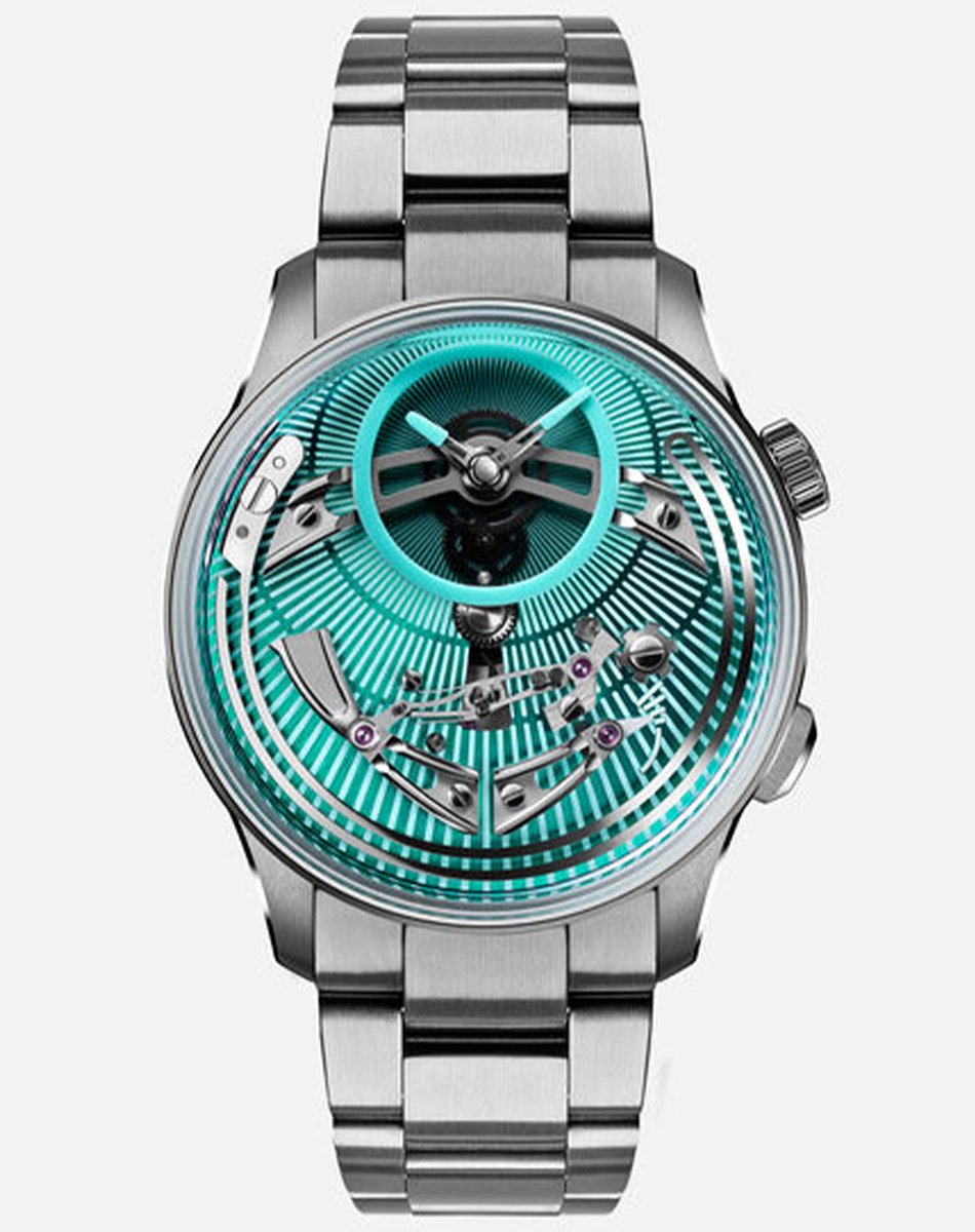 Christopher Ward - C1 Bel Canto Lumière, ausgefallene Automatikuhr mit sichtbarer Mechanik