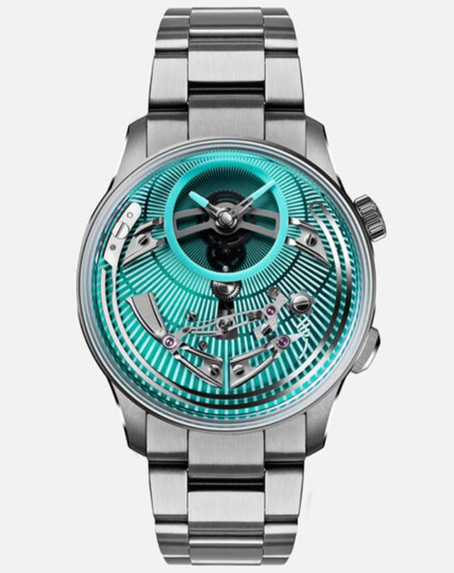Christopher Ward - C1 Bel Canto Lumière, ausgefallene Automatikuhr mit sichtbarer Mechanik