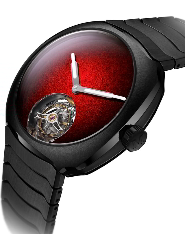 H. Moser & Cie. – Streamliner Tourbillon Concept Ceramic, Automatikuhr aus Keramik mit Tourbillon