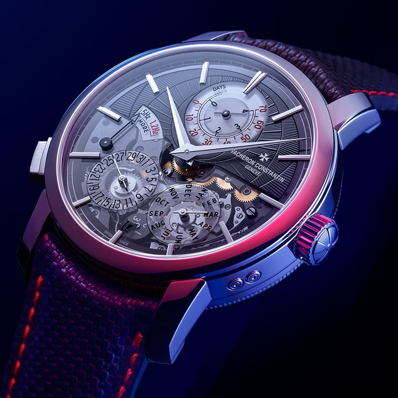 Vacheron Constantin Traditionelle Twin Beat Perpetual Calendar, Zifferblatt