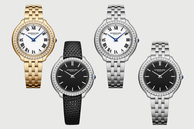 die diamantversionen der Raymond Weil Toccata Heritage, front