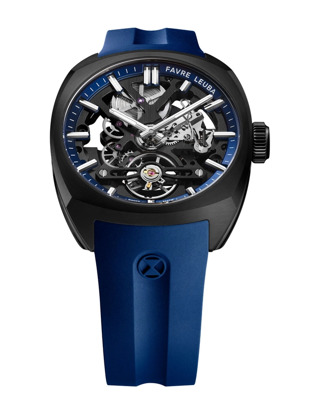 Favre Leuba: Chief Skeleton Black Blue