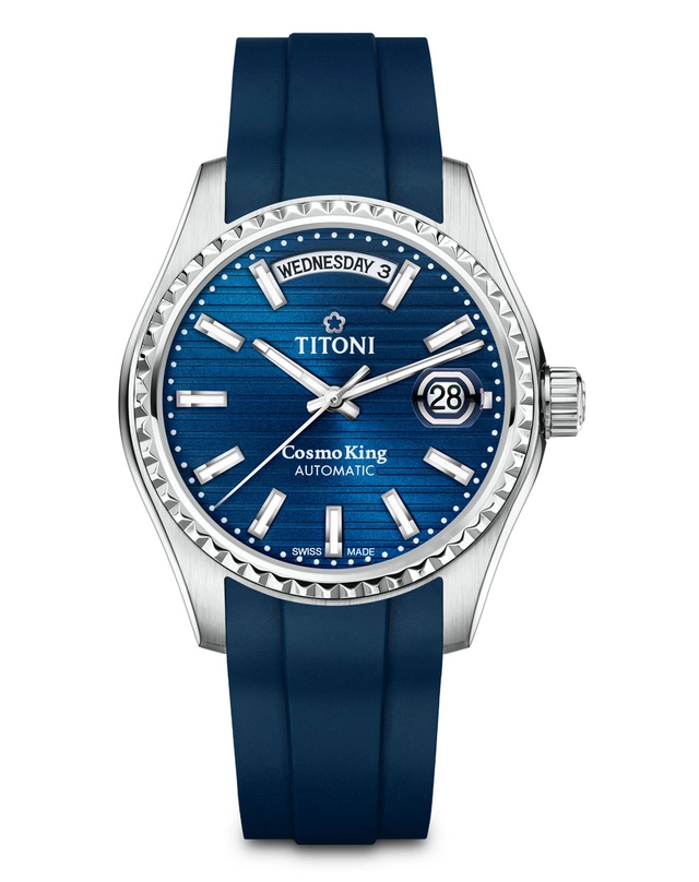 Titoni Cosmo King blau