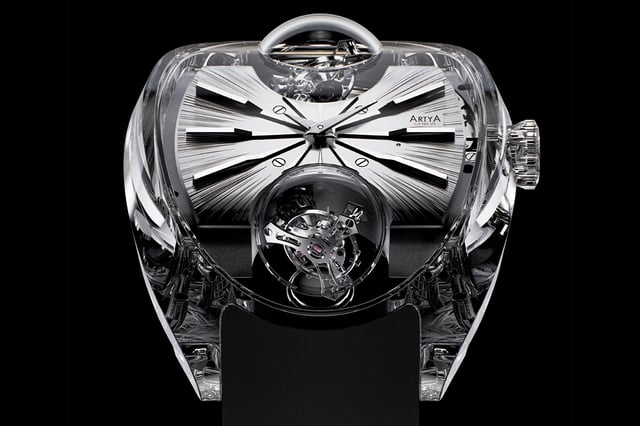 ArtyA – Complexity, hochkomplizierte Uhr mit zwei Tourbillons und Handaufzugswerk