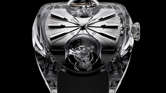 ArtyA – Complexity, hochkomplizierte Uhr mit zwei Tourbillons und Handaufzugswerk