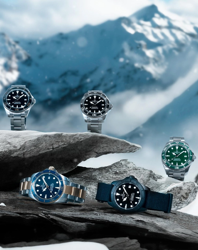 Certina – DS Action Diver 38MM, Taucheruhr mit Edelstahlband