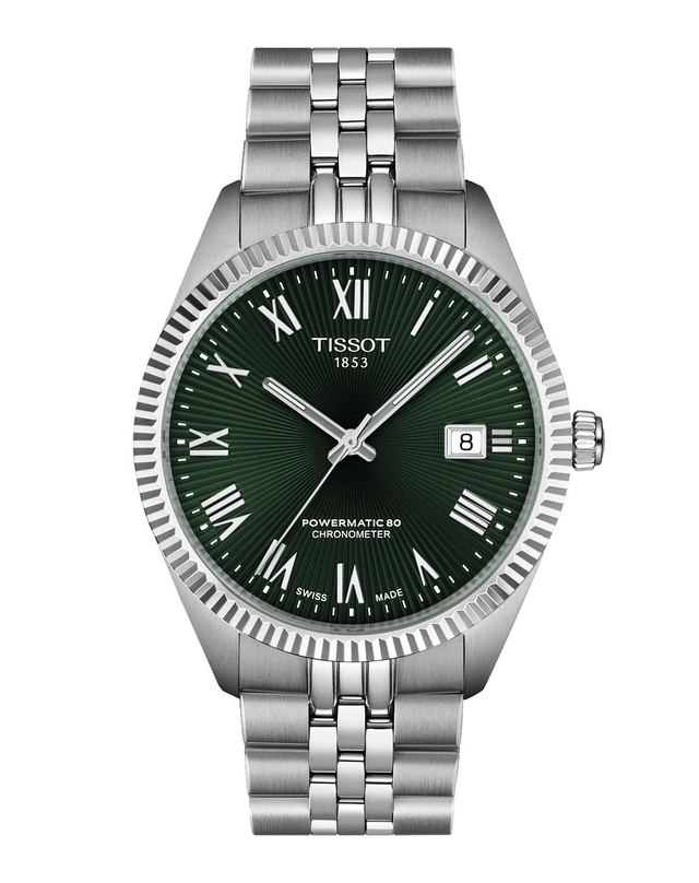 Tissot Ballade COSC 39 mm in Dunkelgrün