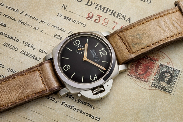 Panerai-1960 Erste Luminor