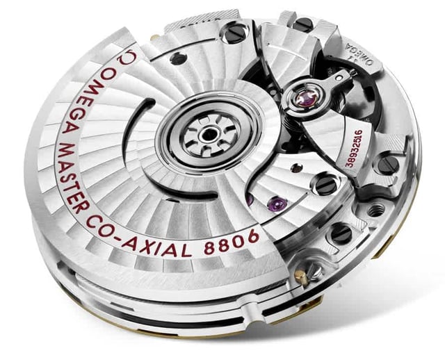 Omega-Kaliber: 8806, Dreizeigeruhr