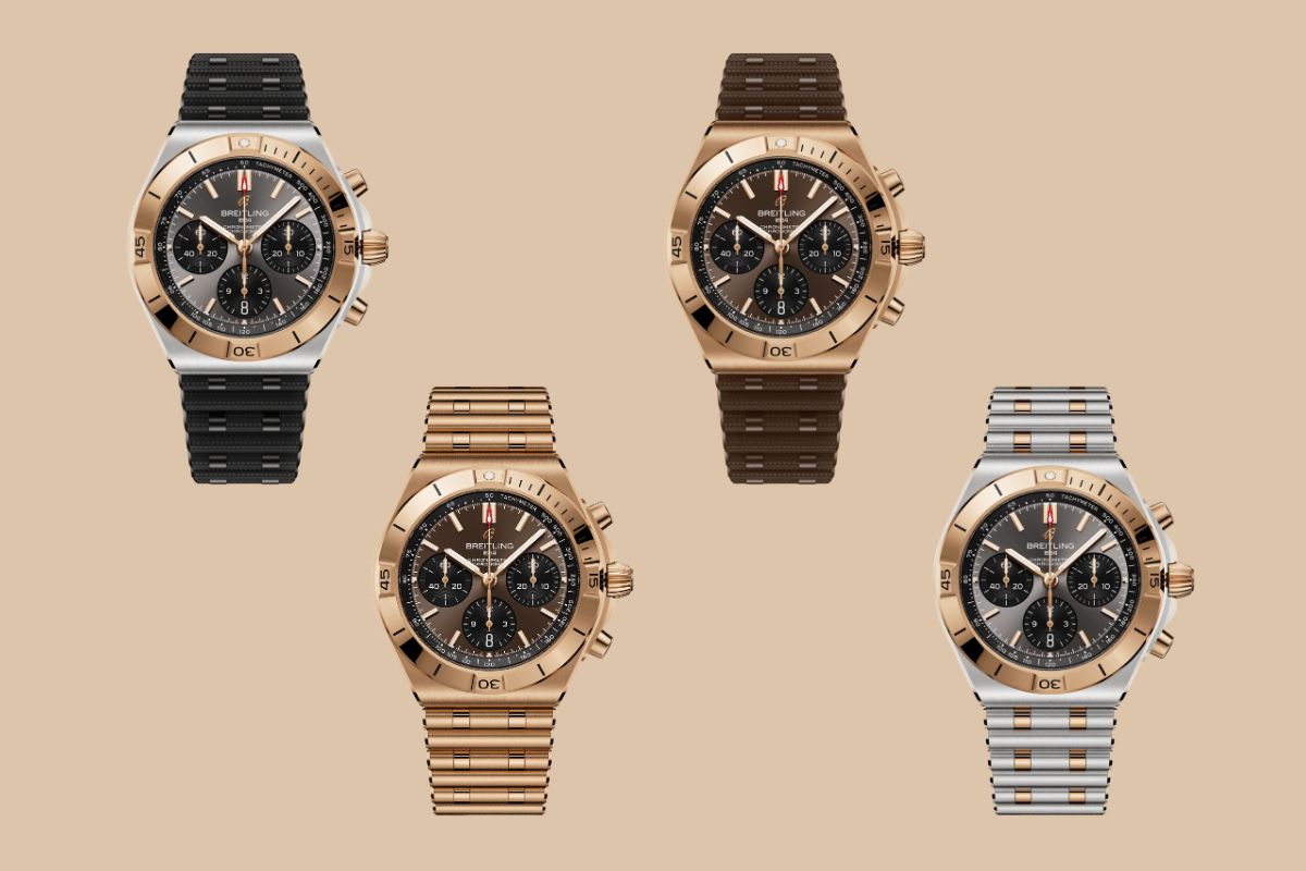 Die neuen Versionen der Breitling Chronomat B01 42