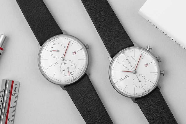 Junghans Max Bill Bauhaus Duo Chrono Regulator