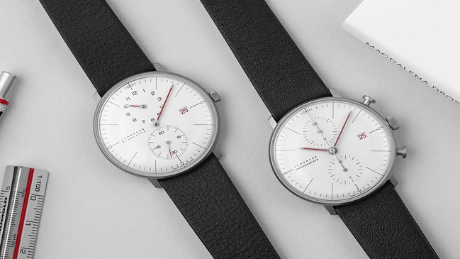 Junghans Max Bill Bauhaus Duo Chrono Regulator