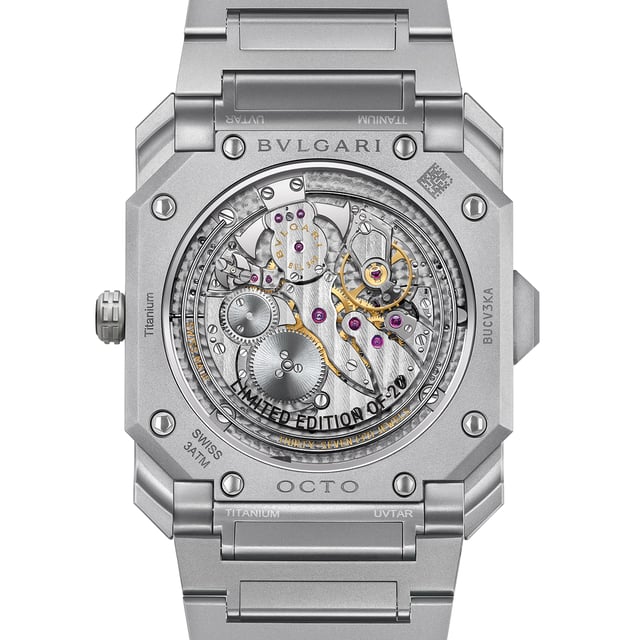 Bulgari Octo Finissimo 104250, Manufaktur-Handaufzugswerk BVL 362