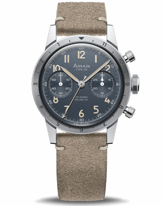 Airain Type 20 „70 ANS“, Chronograph mit Vintage-Ästhetik