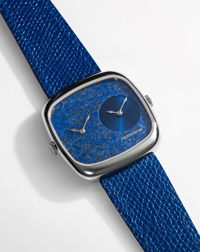 Dennison – ALD Dual Time, Dresswatch mit Lederband