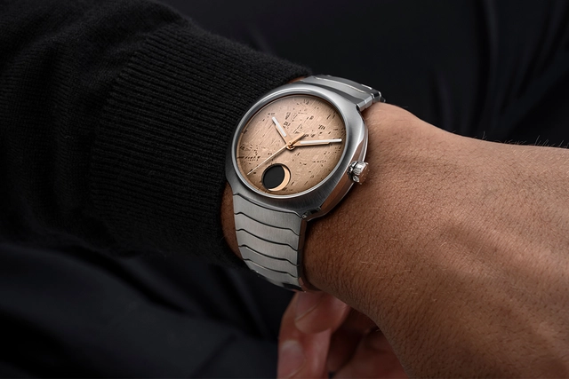 H. Moser & Cie. – Streamliner Perpetual Moon Concept Meteorite, Automatikuhr mit Mondpase und Meteoritenzifferblatt