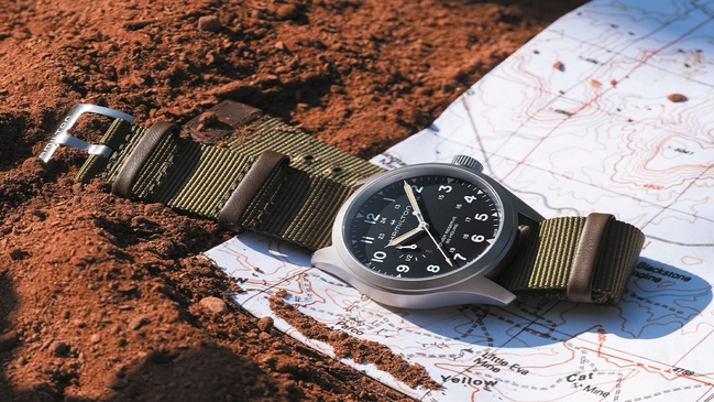 Hamilton – Khaki Field Power Reserve Mechanical, Fieldwatch mit Handaufzugskaliber