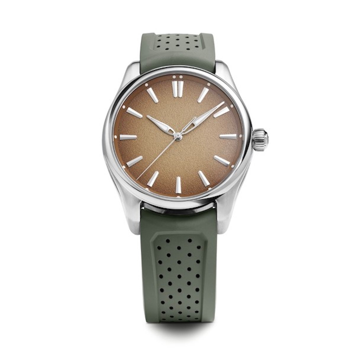 Die Pioneer Centre Seconds Amber Sand von H. Moser & Cie. und Bucherer