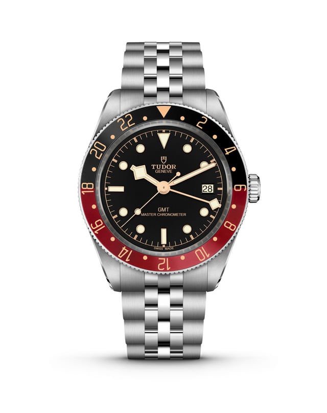 Tudor: Black Bay 58 GMT mit schwarz-roter Lünette
