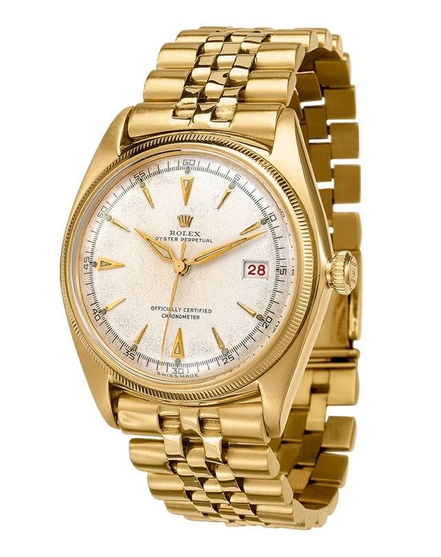 Rolex: Goldene Datejust von 1945