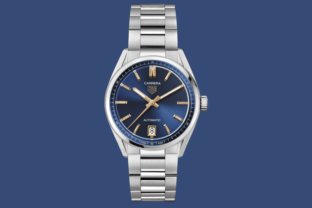 Die Front mit Armband der TAG Heuer Carrera 36