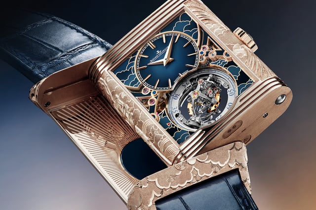 Der Wendemechanismus der Jaeger-LeCoultre Reverso Hybris Artistica Calibre 179 Pegasus