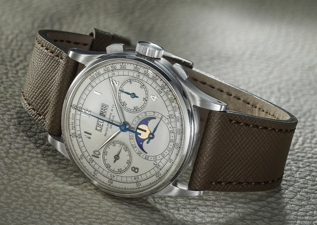 Patek Philippe Ref. 1518 in Edelstahl, Chronograph und Ewiger Kalender