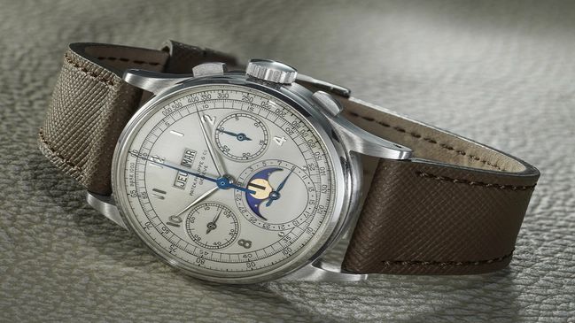 Patek Philippe Ref. 1518 in Edelstahl, Chronograph und Ewiger Kalender