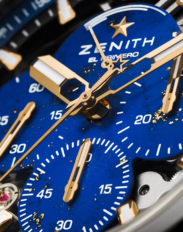 Zenith Defy Extreme Lapis Lazuli Detail