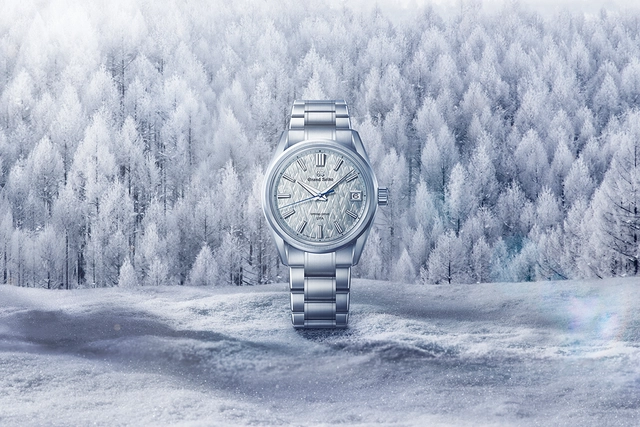 Grand Seiko – SLGB003 Spring Drive U.F.A., Automatikuhr mit weißem Zifferblatt