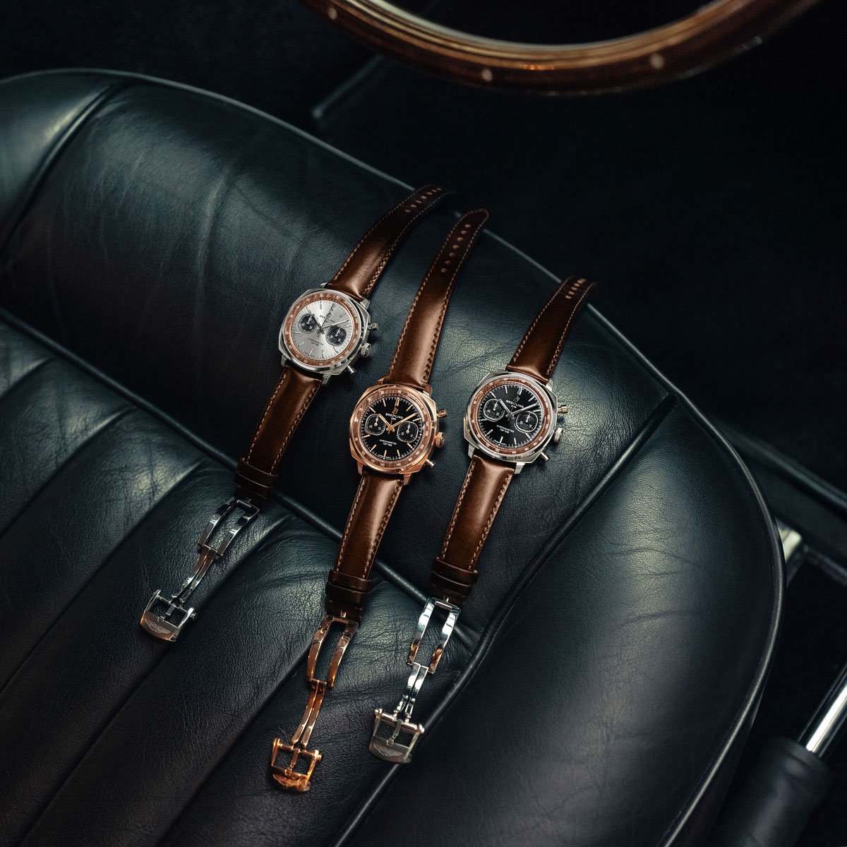 Breitling Top Time B01 Chronograph 41 Tribute to Aston Martin DB5: alle 3 Modelle