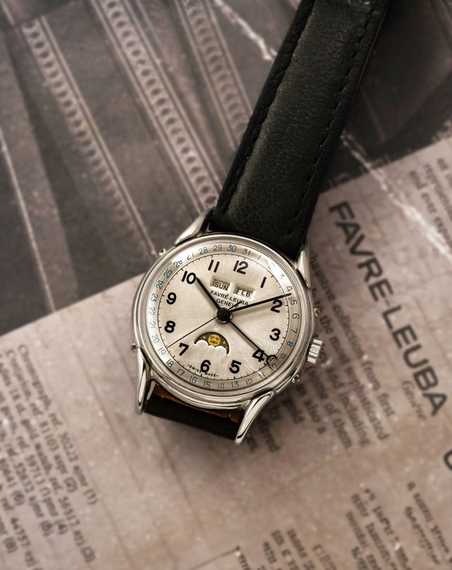 Favre Leuba: Vintage Triple Calendar