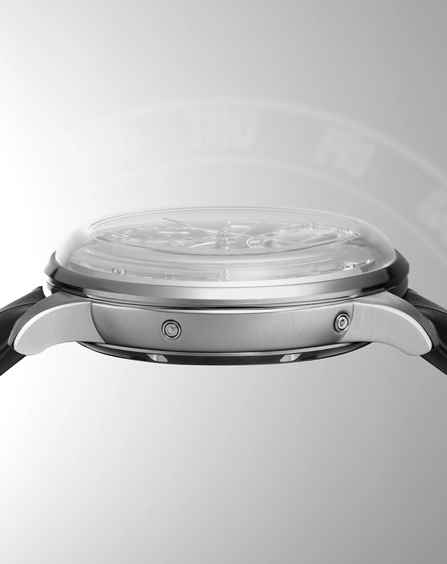 Maurice Lacroix – 1975 Master Grand Date Retrograde, skelettierte Automatikuhr mit retrograder Anzeige