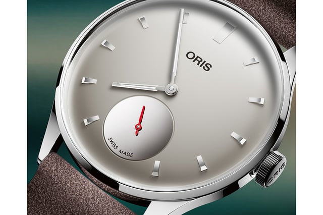 Oris Hölstein Edition 2026, Zifferblatt Nahaufnahme