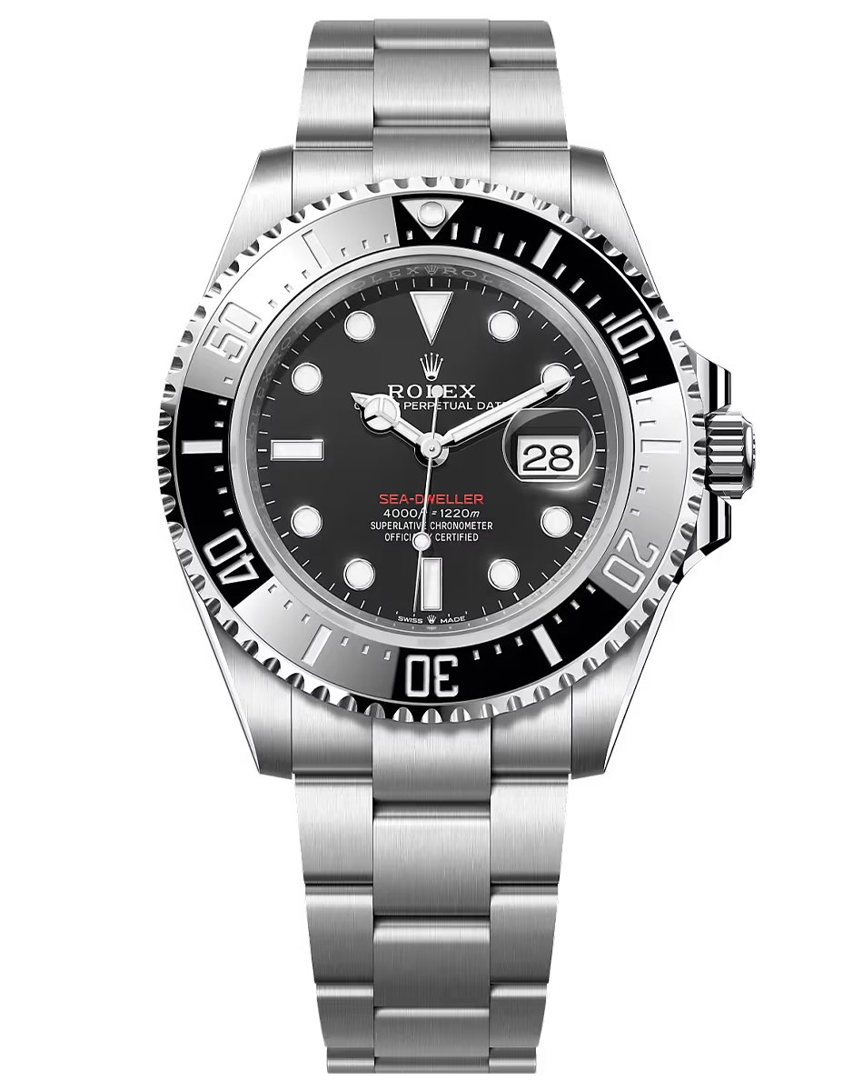 Rolex Sea-Dweller, Taucheruhr mit Automatikkaliber 