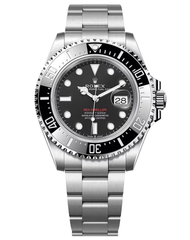 Rolex Sea-Dweller, Taucheruhr mit Automatikkaliber 