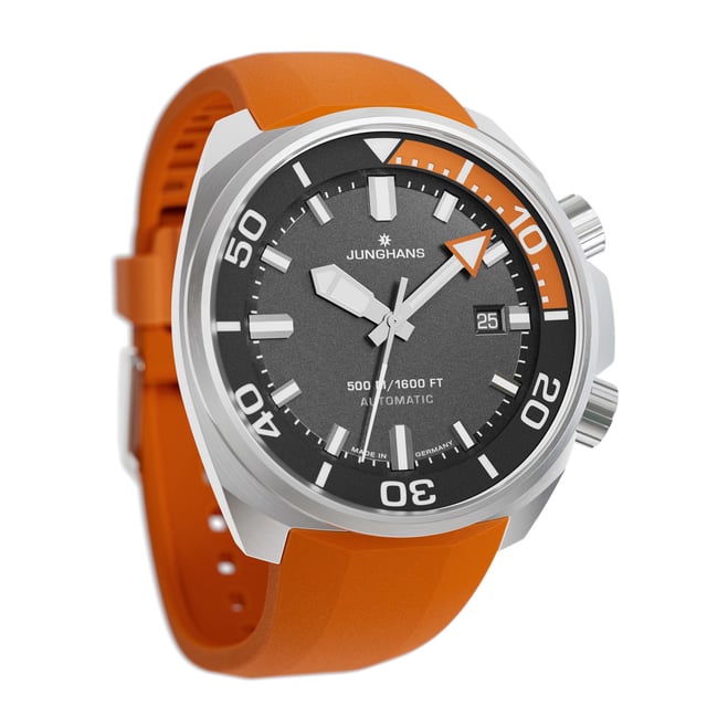 Junghans Aquaris Diver Kautschukband