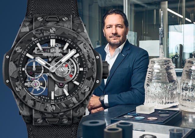 Julien Tornare, CEO Hublot und die Hublot Big Bang Meca-10 in 42 mm
