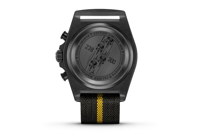 Tudor Pelagos FXD Chrono „Yellow” Gehäuseboden
