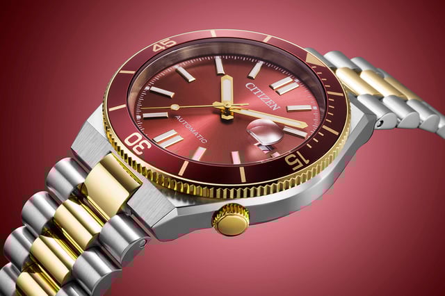 Citizen Tsyousa Shore, Ref. Ref. NJ0234-58X, Seitenansicht