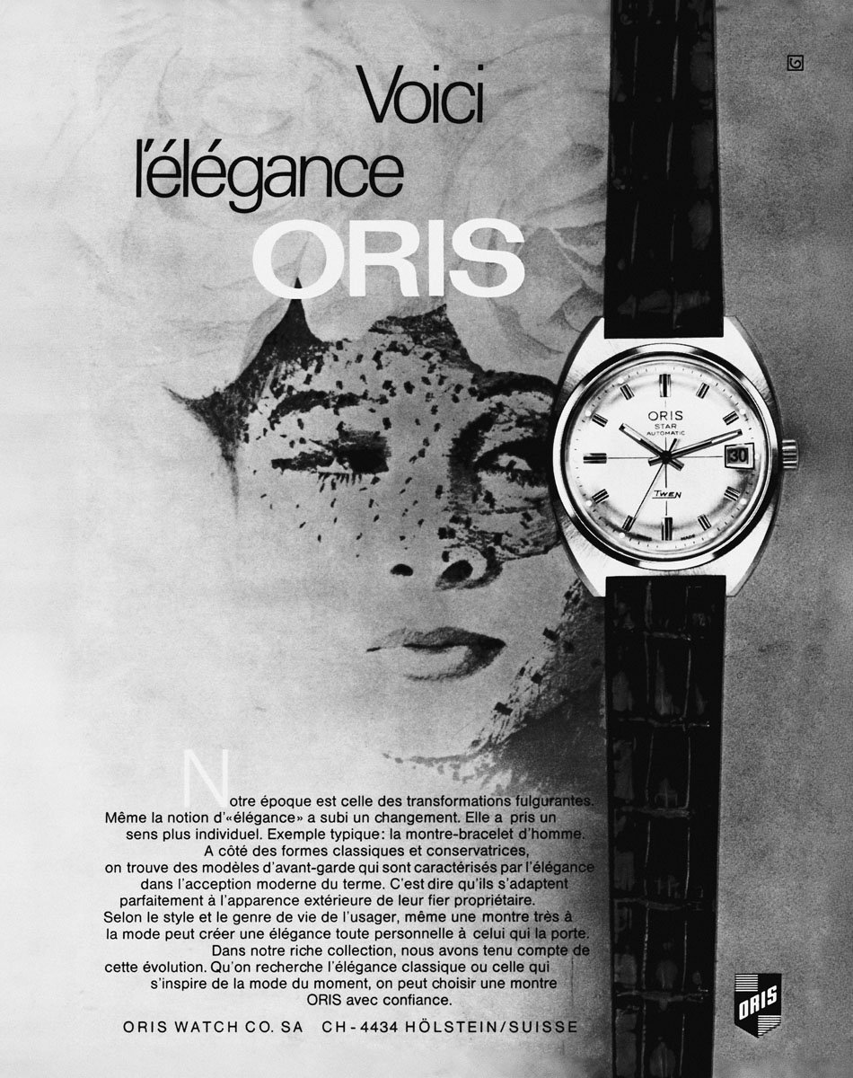 Oris: Historische Anzeige für die Star