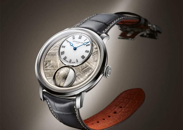 Arnold & Son: Luna Magna Platinum Meteorite