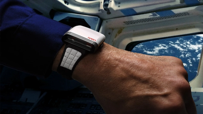 Amida – Digitrend NASA Edition, Automatikuhr mit ungewöhnlichem Design und Scheibenanzeige