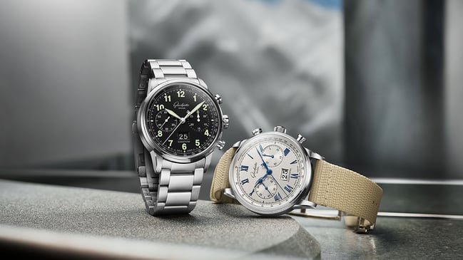 Glashütte Original Senator Chronograph und Senator Chronograph Navigator, zwei Uhren