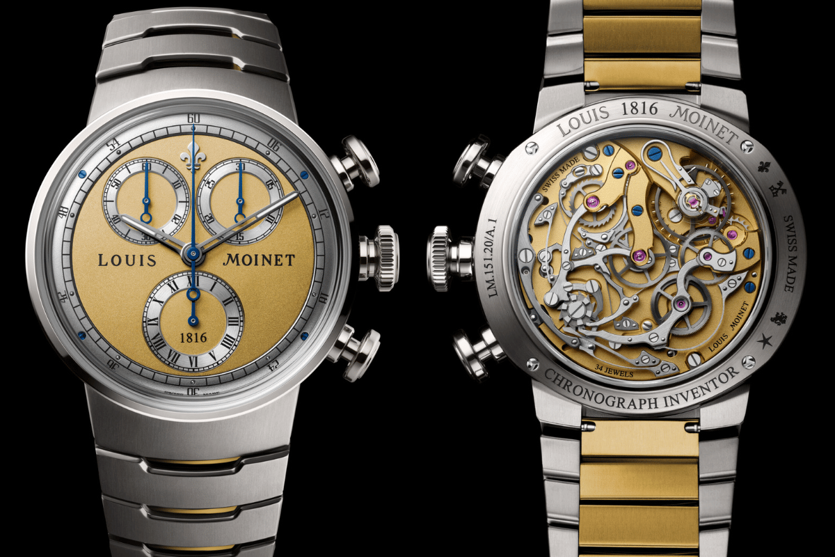 Front und Rückseite der Louis Moinet 1816 