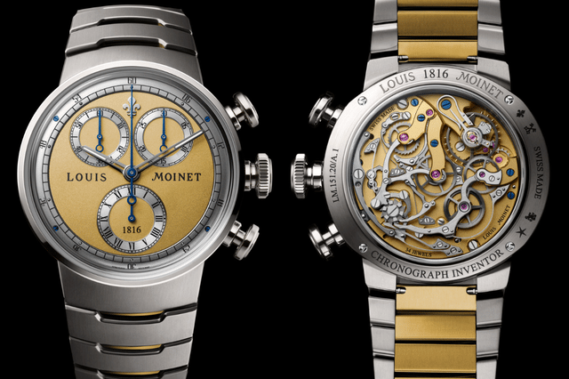 Front und Rückseite der Louis Moinet 1816 