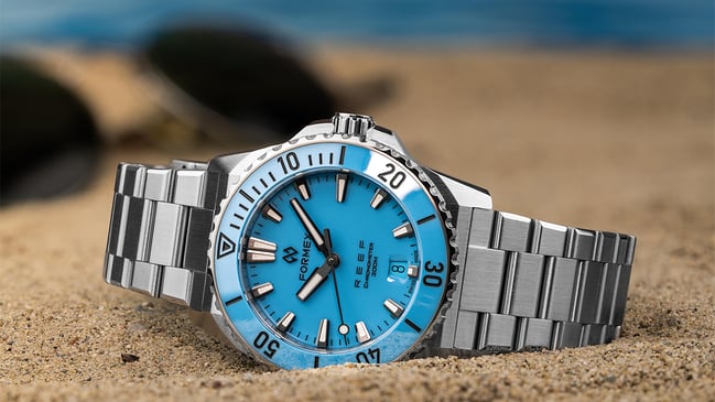 Formex Reef 39,5 mm "Bahama Blue" Automatik COSC 300M