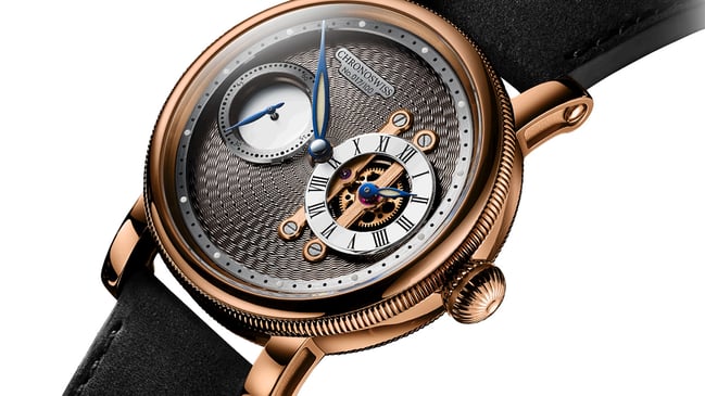 Chronoswiss StrikeTwo Nugget, Uhr in 3D gedreht