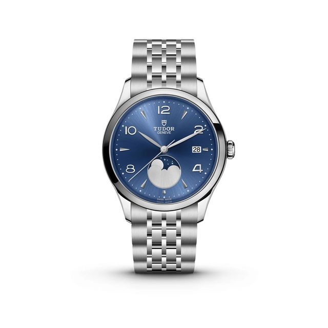 Tudor 1926 Luna mit blauem Zifferblatt