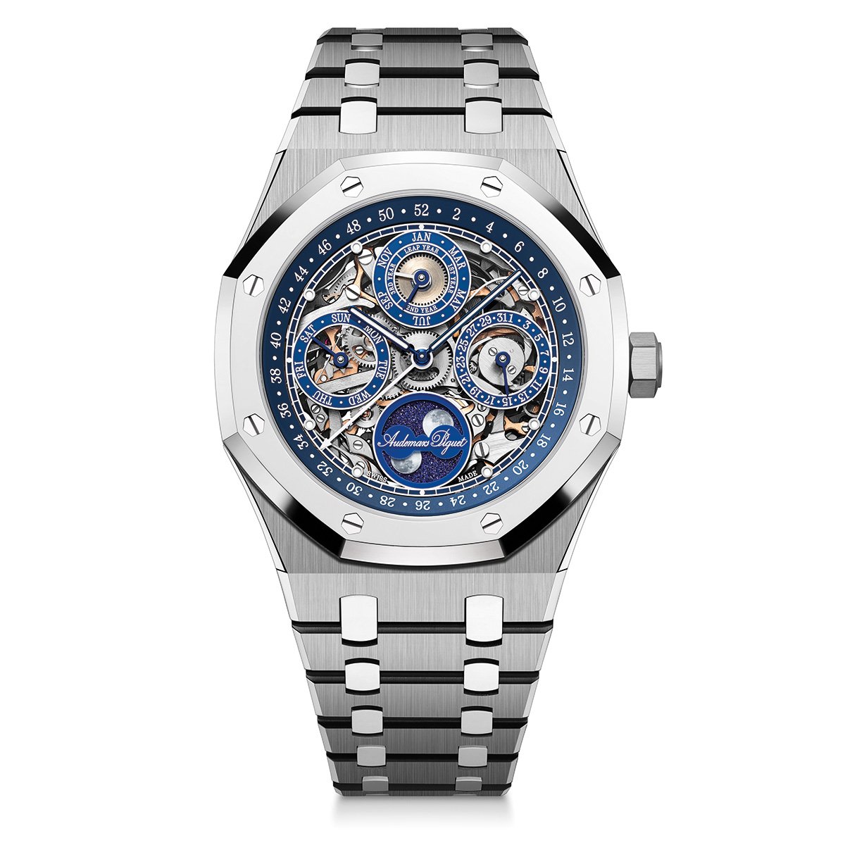 Royal Oak Ewiger Kalender Squelette „150. Anniversary“